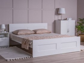Кровать двуспальная 1,6м Сириус в Минусинске - minusinsk.mebel-nsk.ru | фото