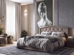 Кровать двуспальная 1,8м Верона-2 в Минусинске - minusinsk.mebel-nsk.ru | фото