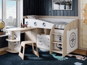 Кровать комбинированная «Немо» в Минусинске - minusinsk.mebel-nsk.ru | фото