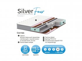 Матрас Silver Four в Минусинске - minusinsk.mebel-nsk.ru | фото