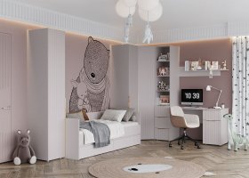 Модульная детская «Тефия» (тефия/софт сантьяго) в Минусинске - minusinsk.mebel-nsk.ru | фото