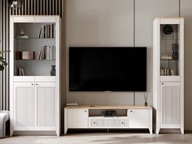 Модульная стенка Валенсия в Минусинске - minusinsk.mebel-nsk.ru | фото