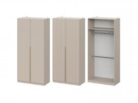 Шкаф ШК-100 Эккервуд (меланж) в Минусинске - minusinsk.mebel-nsk.ru | фото